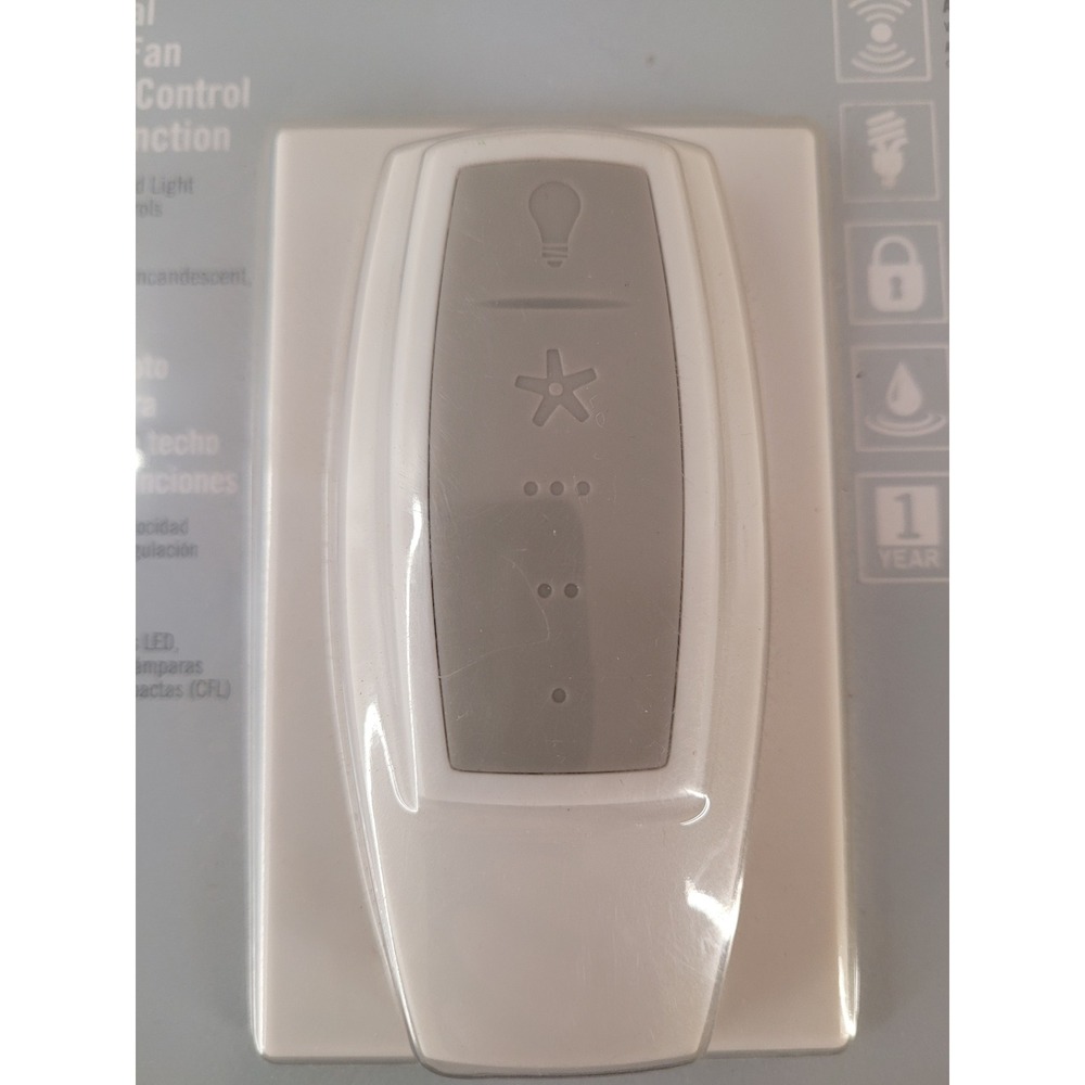 Hampton Bay Universal Ceiling Fan Remote Control Receiver Set 343668 Dimmer New